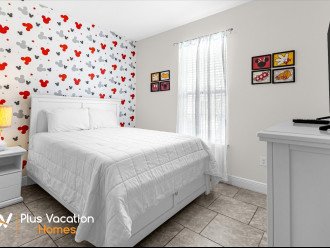 Bed 1- Mickey Minnie Themed double bed