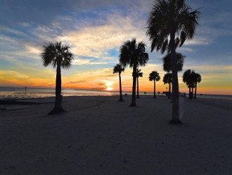 Sunset at Pine Island Beach