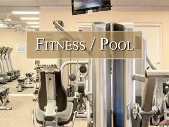 Gym with Out door pool, spa and Snack bar