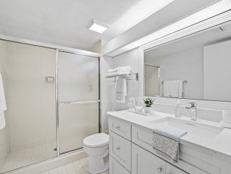 All new update bathroom - new tile, walk in shower - May 2022