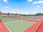 Pickle ball, tennis, and bocce ball courts