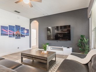 Family Room with 70" TV