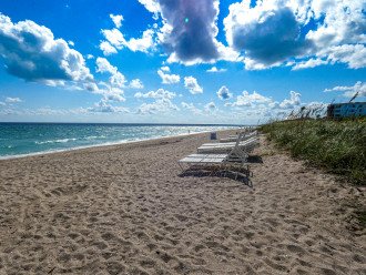 Our private beach for residents only of Hutchinson Island