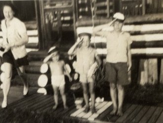 1936 picture of original family at the Cabin!