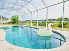 Family Friendly Pool Home Located on Freshwater Canal near Golfing and Beaches