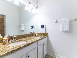 Large Bathroom with Double Sinks
