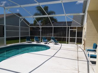 Sunny Pool Deck Area