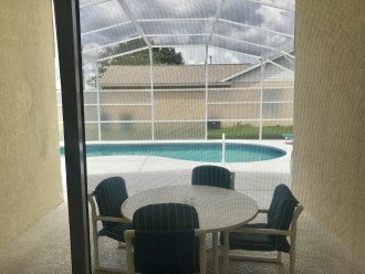 Pool Deck with Table