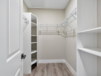 Walk-in closet for Master BR #5