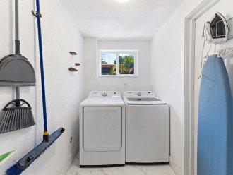 Laundry on site w/ detergent provided