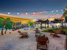 Gazebo w/ TV, Sandpit & Grill - Backyard Paradise