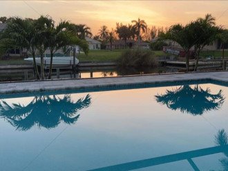 Western Exposure means beautiful sunsets and a sunny pool all day!