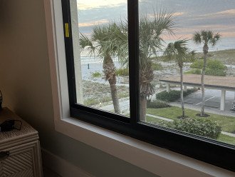 View of the gulf from master bedroom