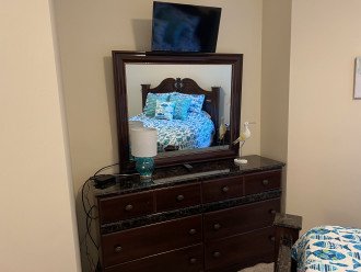 Guest Dresser with TV