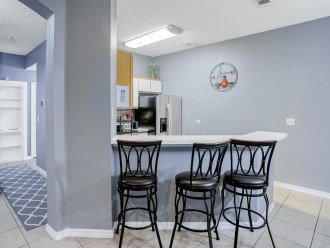 Bar Chairs and Table in Kitchen