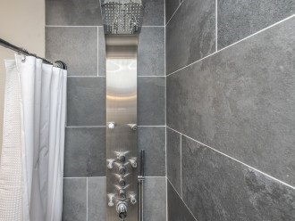 Master Shower with Rainfall shower system