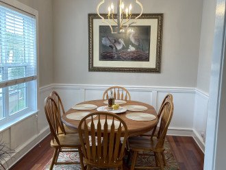 Dining room with seating for 6