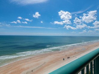 Beach view from balcony