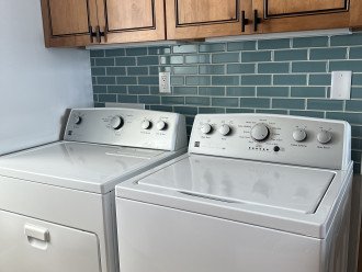 Full Size Washer and Dryer in the Unit