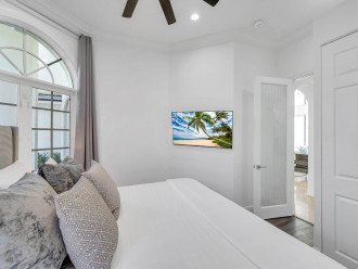 Bedroom Seven boasts a king size bed and smart TV.
