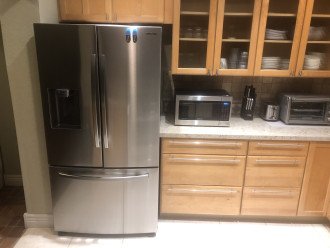 Another angle of new refrigerator for your beverage and food pleasures