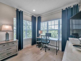 Master Suite with space to work remote