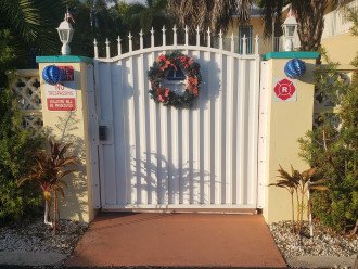 Gated Combination Entrance