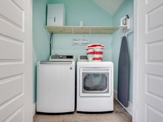 Laundry Room offers a full size washer n dryer