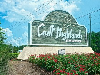 Gulf Highlands is a gated community, across from Salt Water Grill and behind The Shops at Edgewater.