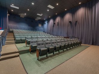 Majestic also offers a movie theatre w/ stadium seating & free movies. Please check the sign in the lobby for movie title & show times.