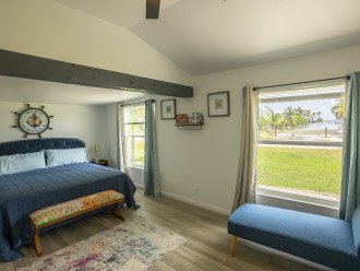 Master Bedroom with Canal View