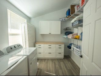 Pantry with Washing Machine and Dryer