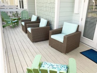 Relax on the large 1st Floor Back Porch!