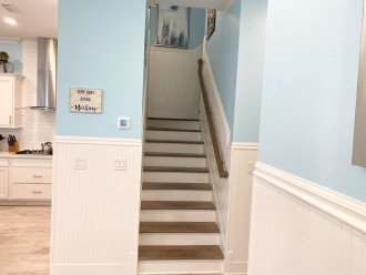 1st set of stairs leading to 2nd floor