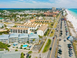 The complex sits in the most perfect location. Great area for long walks on the beach, bike rides, and a perfect pool or beach day!