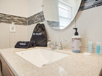 Guest Bath w/ Hair Dryer