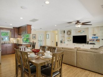 Open Dining/Living/Kitchen.
