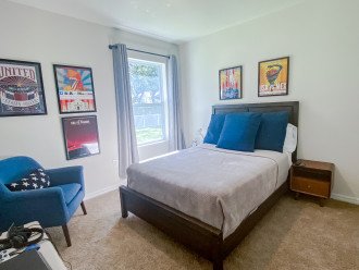 Bedroom 3 w/ Full Sized Bed & 42-Inch Smart TV