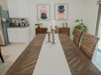 Open Dining Room w/ Seating for 6
