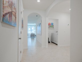 Entryway w/ view of Laundry Room