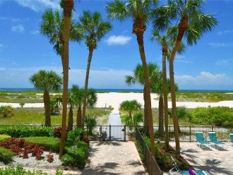 Beachfront condo on Sand Key with balconies facing both Beach & Clearwater Bay #21