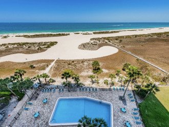 Beachfront condo on Sand Key with balconies facing both Beach & Clearwater Bay #1