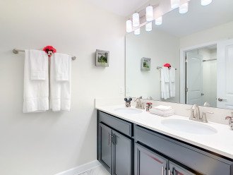 Clean and with vanity mirror bathrooms