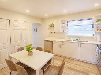 Featuring dining table for your group's eat in kitchen with large pantry.
