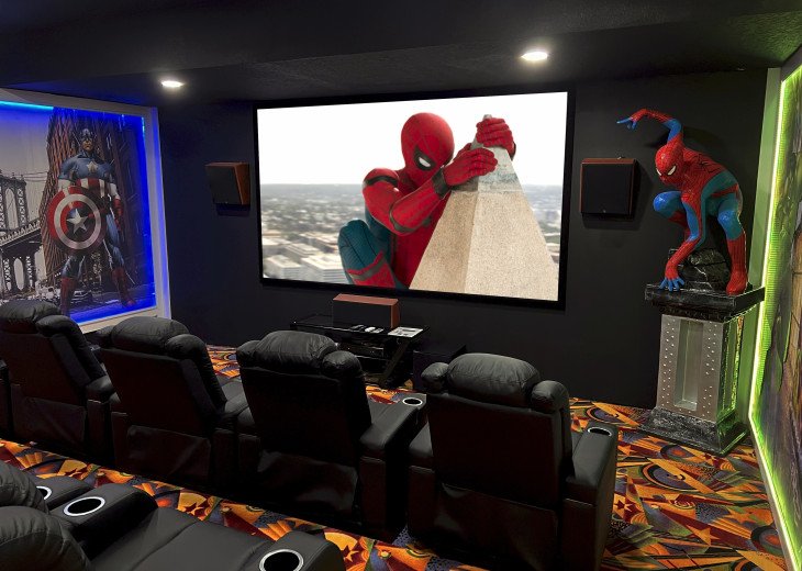 Welcome To Adventure Awaits 1! Movie Theater-Full Size Spider-Man