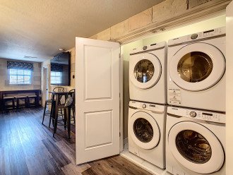 Double Washers/Dryers-FREE For You To Use
