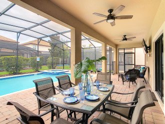 Covered Lanai-West Facing Salt Water Heated Pool & SPA