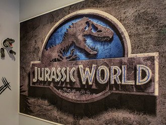 You Are Now Entering The Jurassic World Game Room!