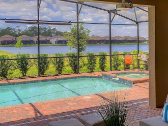 West Facing Private Pool And Spa With Beautiful Water View-Plenty Of Sun Year-Round