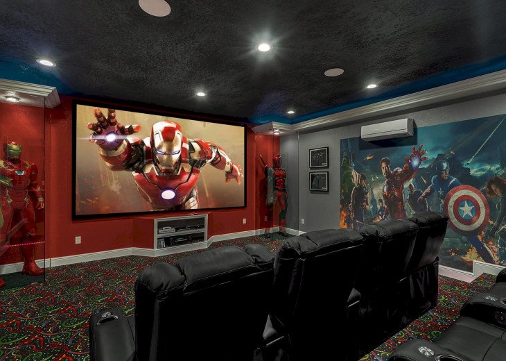 Welcome To Hangar TWO! Incredible Movie Theater-Watch Movies And TV-Play Video Games